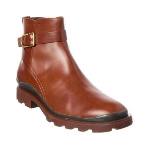 Tod’S Trench Leather Boot, Brown